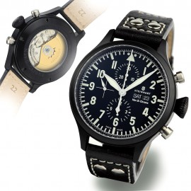 Nav B Chrono 47 mm, schwarz