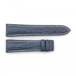 Leather strap blue for Marine Chronograph size M