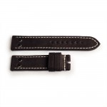 Strap black with rivets, size M