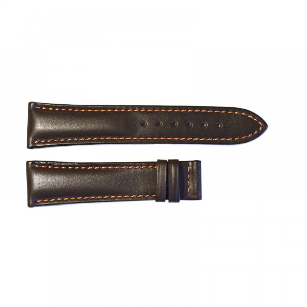 Leather strap brown for Racetimer size M