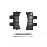 Stainless steel bracelet black DLC for Nav B 44 Chrono Black DLC 