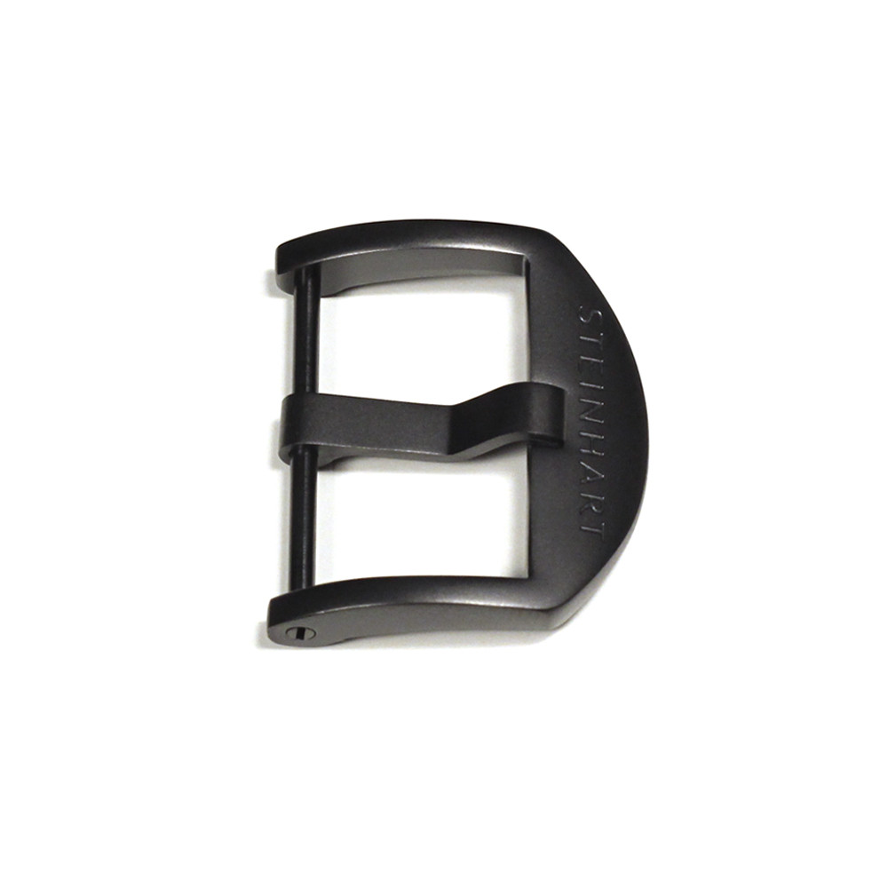 OEM buckle 22mm Black PVD with logo