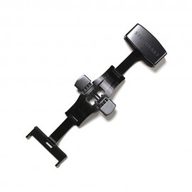 Deployment clasp 22mm Black DLC