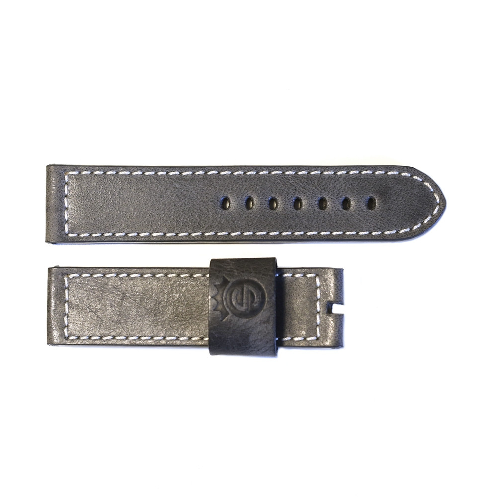 Leather strap vintage grey for Apollon size L