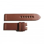 Leather strap brown size M